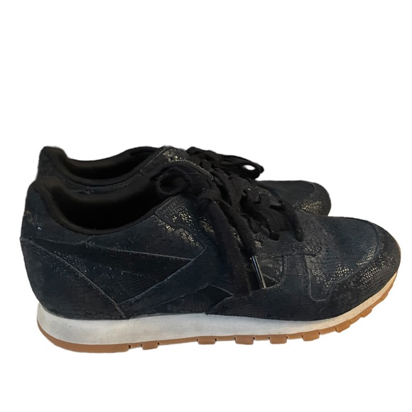 REEBOK CLASSIC LEATHER CLEAN EXOTICS WOMEN   Size 7 - Picture 5 of 14